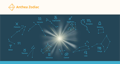 Desktop Screenshot of anthea-zodiac.com