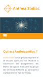 Mobile Screenshot of anthea-zodiac.com